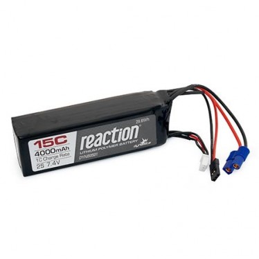 Dynamite 7.4V 4000mAh 2S 15C LiPo Receiver Pack DYNB0501