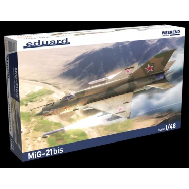 EDUARD 1/48 MIG 21 BIS WEEKEND EDK84130