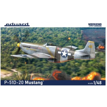 EDUARD 1/48 P51D-20 MUSTANG WEEKEND EDK84176