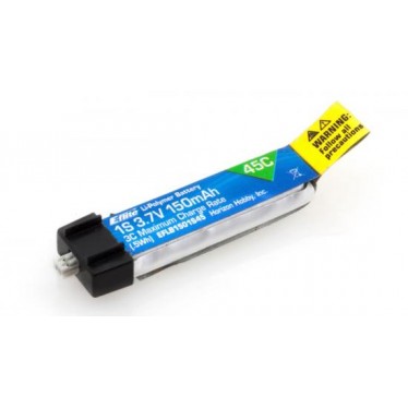 E-flite 150mAh 1S 3.7V 45C LiPo Battery O-EFLB1501S45