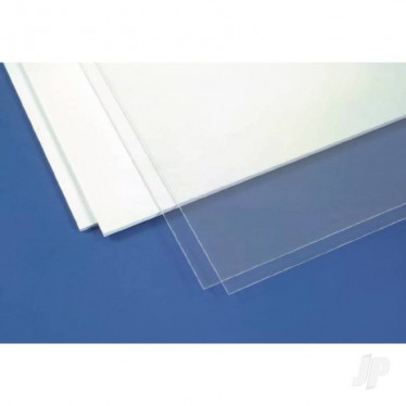 Evergreen 6x12in (15x30cm) White Sheet .015in Thick x3 EVG9015