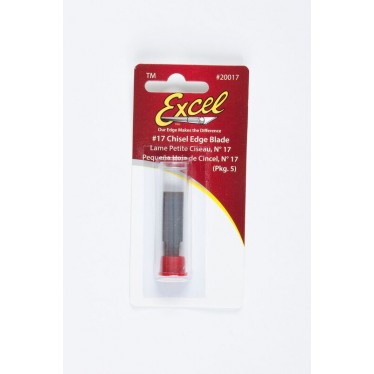 Excel No.17 Small Chisel Edge Blade EXE20017