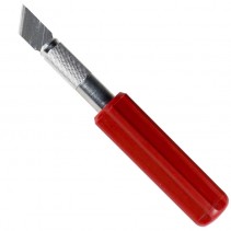 Excel K5 Knife Heavy Duty Red Plastic Handle with EXL16005