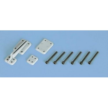 Graupner 3665.2 Rudder Hinge Flaps (Large)