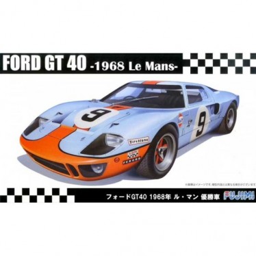 FUJIMI 1/24  GT40 LEMANS WINNER 68 F126050