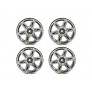 FASTRAX BEADLOCK WHEELS 1.9 HEAVYWEIGHT SPLIT 6-SP 4PC FAST0146BK