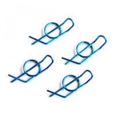 Fastrax Small Locking Body Pins (4) Metallic Blue FAST211SB