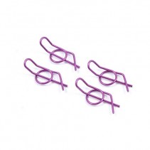 FAST Small Locking Body Pins (4) - Metallic Purple FAST211SP