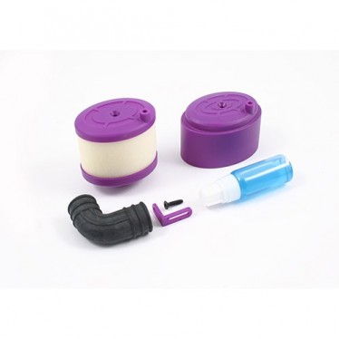 Fastrax Air Filter 1/8 W/Air Filter Oil Purple FAST93P