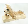 DW FOKKER DR1 TRIPLANE 1/18 BALSA STATIC MODEL KIT