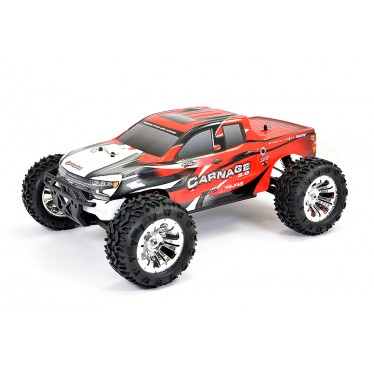 FTX CARNAGE 2.0 1/10 BRUSHED TRUCK 4WD RTR - RED FTX5537R