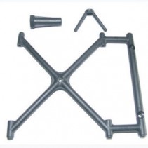 FTX Viper Roll Cage Rear Unit+Spare Tyre Post&Retainer FTX8651