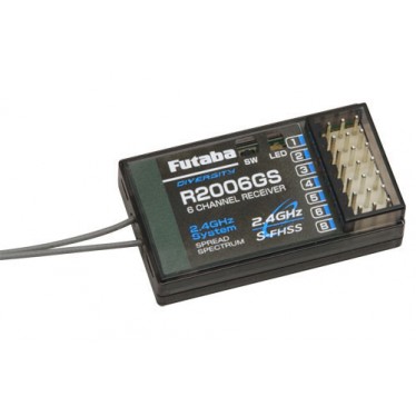 Futaba 6ch Rx 2.4GHz S-FHSS (Air) P-R2006GS/2-4G