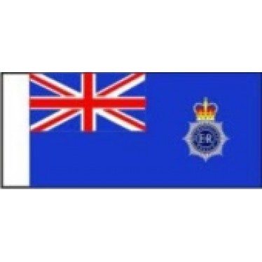 Fabric Flag Metropolitan Police Flag C 38mm GB29