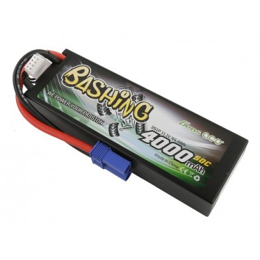 Gensace LiPo 3S 11.1V-4000- 50C LCG EC5 Plug GE3-4000-3CS