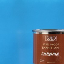 Guild Materials Gloss Enamel Fuel-Proof Paint Light Blue (125ml Tin) GLDCHR6205