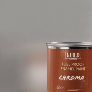 Chroma Gloss Enamel Fuel-Proof Paint Silver (125ml Tin) GLDCHR6207