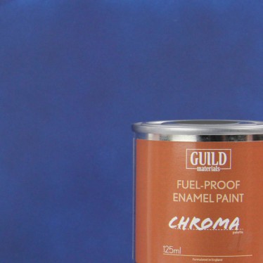 Guild Materials Matt Enamel Fuel-Proof Paint Dark Blue (125ml Tin) GLDCHR6304