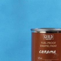 Guild Materials Matt Enamel Fuel-Proof Paint Light Blue (125ml Tin) GLDCHR6305