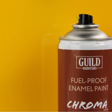 Guild Materials 400ml Fuel-Proof CUB YELLOW GLOSS GLDCHR6402