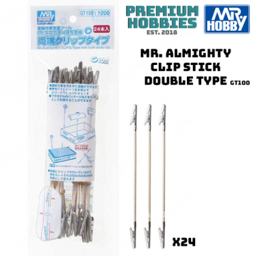 MR HOBBY ALMIGHTY CLIP STICKDOUBLE CLIP TYPE GT-100