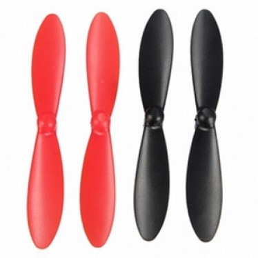 Hubsan X4 Mini Quadcopter Propellors (Black/Red) H107-A35