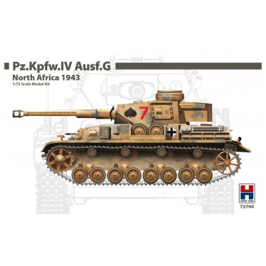 HOBBY 2000 PZ-KPFW.IV AUSF.G NORTH AFRICA 1943 H2K72704