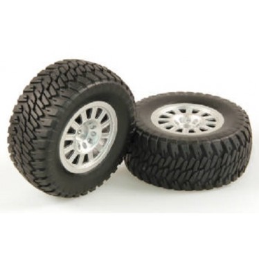 Helion Tyres AT2 Mounted Silver Wheel Dominus SC HLNA0154