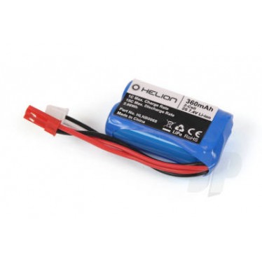 Rivos XS 7.4V 360mAh Li-ion Battery with JST