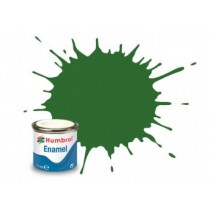 Humbrol Enamel 131 14ml Mid Green Satin