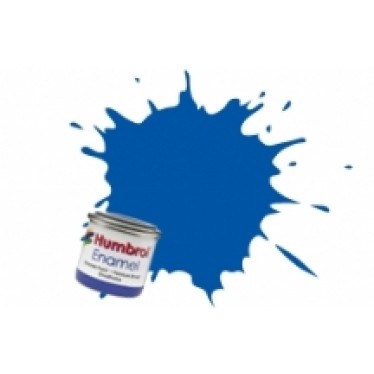 Humbrol Enamel No 222 Moonlight Blue - Metallic - Tinlet (14ml)