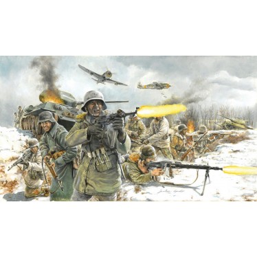 Italeri WWII German Infantry Winter Uniform 1/72 6151