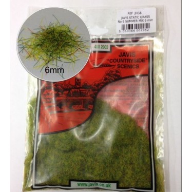 Javis Static Grass No6 Summer Mix 6mm JHG6