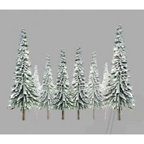 JTT Snow Pine 2"-4" N Scale JTT92006