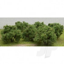 JTT Apple Tree Grove 2"- 2.25" Tall (6) HO Scale JTT92122