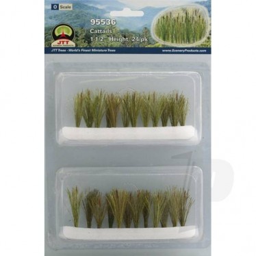 JTT Cattails 1.5" O Scale JTT95536