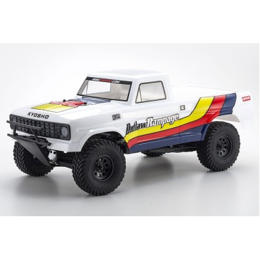 Kyosho Outlaw Rampage 1/10 EP 2WD White Truck K.34361T1B