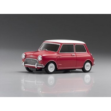 Kyosho Morris Mini Cooper 1275S Red/White Roof 1/27 Diecast