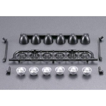 KillerBody Light Bridge Set for Roof (1/10 SCT) KB48045 Schumacher