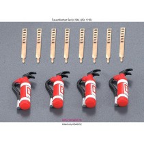 Killerbody KB48052 Fire Extinguisher Set (4) 1/10