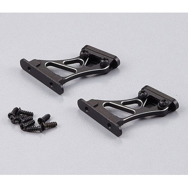 Killerbody Rear Wing Mount 1/10 High (CNC Aluminium) KB48111MBK