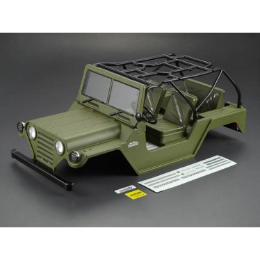 KillerBody 1/10 Crawler Warrior Military Green All-in Ready to Use KB48446