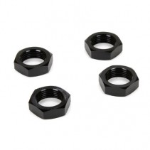 Losi Wheel Nut Black (4): MTXL LOS252051