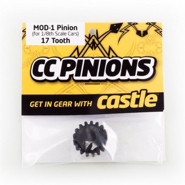 CASTLE CC OINION 17T MOD1 5MM SHAFT 1/8 M-CC6510