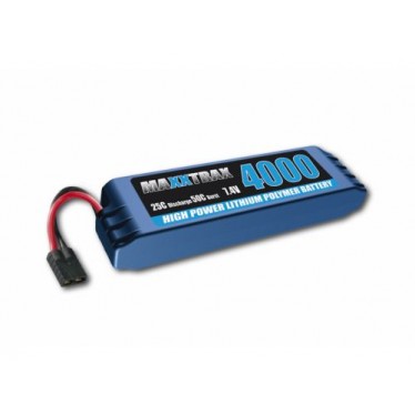 MAXXTRAX E-Revo 2S (7.4V) 4000mAh 25C Battery