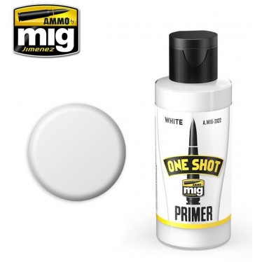 Ammo by Mig 60ml White One Shot Primer MIG2022