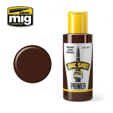 Ammo by Mig 60ml Brown Oxide Primer One Shot Primer MIG2026