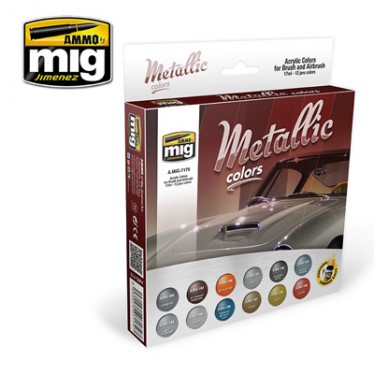 MIG METALIC COLOURS SET MIG7175