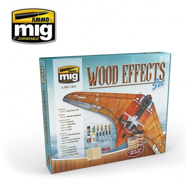 MIG Wood Effects Set MIG7801