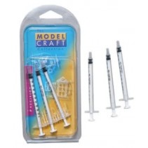 Model Craft 1ml x 3 Disposable Syringes